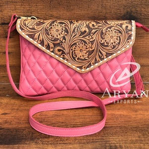 Nuevo bolso de hombro acolchado de cuero mecanizado a mano de alta calidad para mujer, bolso de sobre de celosía de diamante de diseñador de marca de lujo a la moda - Product Image 1