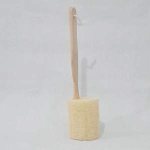 Brosse de bain à long manche, pas cher, marque privée, compostable, écologique, biodégradable, luffa, brosses de douche corporelle - Product Image 2
