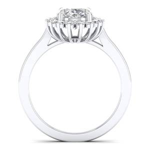 Reyes 14K แข็งทอง2.4Ct เพชรแหวนหมั้นโซลิแทร์แหวนคลาสสิกหรูหรางานแต่งงาน/ปาร์ตี้ของขวัญวันเกิดสำหรับผู้หญิงขายส่ง - Product Image 4