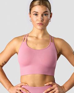 Ensembles de yoga décontractés pour femmes Logo personnalisé Vêtements de sport de fitness 2 pièces Motif uni 100% coton Respirant Écologique - Product Image 4