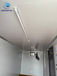 ตู้คอนเทนเนอร์พับได้ยาว 6 เมตร บ้านสำนักงานห้องน้ำขนาด 20 ฟุต พร้อมห้องน้ำเสริม (อุปกรณ์เสริม) ทำจากเหล็กคอร์เทน - Product Image 2