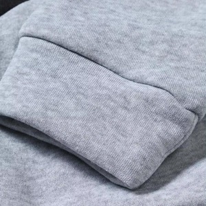 Sweat-shirt col rond en mélange polyester/coton, coupe classique, personnalisable pour homme, impression numérique, écologique, hiver - Product Image 3