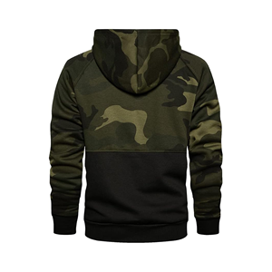 Sweat-shirt à capuche en polaire recyclable respirant unisexe à manches longues délavé S/5XL - Product Image 3