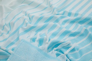 Paradiso Terry-backed <b>Turkish</b> <b>Towel</b> Stripe, 35x70 in - Product Image 6