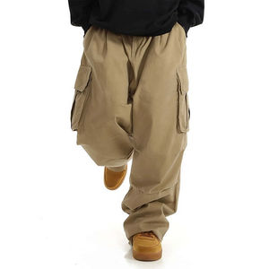 High Quality New Style <b>Men</b> Oversized <b>Cargo</b> Pants Sporty Solid Color Streetwear Loose <b>Joggers</b> <b>for</b> <b>Men</b> <b>men's</b> pants washed - Product Image 5