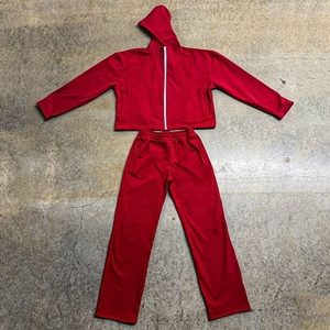 Conjunto Deportivo Personalizado con Logotipo, Otoño, Hombre, Felpa, 100% Algodón, 2 Piezas, Sudadera con Capucha, Pantalones Deportivos, Ropa Deportiva Urbana - Product Image 4