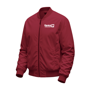 tenzo intl Streetwear Bomber <b>Jacket</b> Custom Material Waterproof Elastic Cuff Casual Zip Up OEM Wholesale Manufacturer - Product Image 2