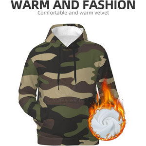 Nouveaux sweats à capuche d'hiver tendance et respirants pour hommes, avec impression personnalisée, 100% polyester, style unique pour la vente en ligne - Product Image 5