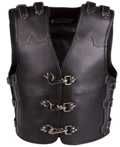 Chaleco de Motocicleta de Cuero Impermeable y Cortavientos de Nuevo Diseño para Hombre, Talla Grande, Ajustable, Transpirable, Anti-UV, Personalizable, de Alta Calidad - Product Image 4