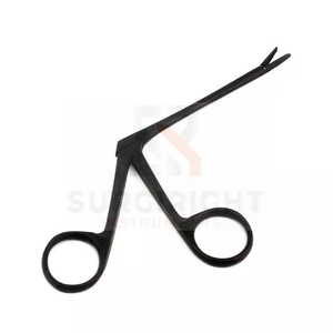 Micro pinzas para las orejas de cocodrilo Hartman con revestimiento negro, 3,5 pulgadas, manual de acero inoxidable dentado, instrumento quirúrgico ENT certificado CE - Product Image 5