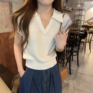 Venta caliente 100 Fine Spun Silk Camiseta de mujer Verano de moda Slim Fit Jersey de punto con mangas cortas - Product Image 4