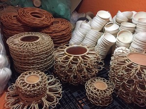 Espejo decorativo moderno de ratán RM14 Estilo tradicional duradero y elegante para decoración de paredes Producto caliente - Product Image 4