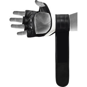 Meilleure qualité demi-doigt gants de combat de boxe demi-doigt en cuir PU MMA poinçonnage coup de pied gants de boxe 2025 - Product Image 4