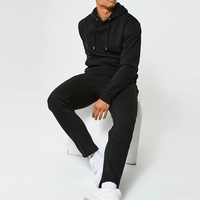 Conjunto Deportivo Informal de Invierno con Capucha de Forro Polar, Transpirable, Antipilling, Unisex, Opciones de Logotipo Personalizado OEM, Sudadera con Capucha y Pantalones Deportivos