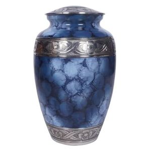 Urna de cenizas conmemorativas, urna de cremación de humanos, urnas de mascotas de fabricante indio, disponible a precio al por mayor, novedad - Product Image 2