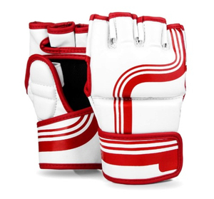 Fight Training MMA <b>Gloves</b> Professional Durable PU Material <b>Moisture</b> Wicking Hook and Loop Closure Unisex Adult Use - Product Image 1