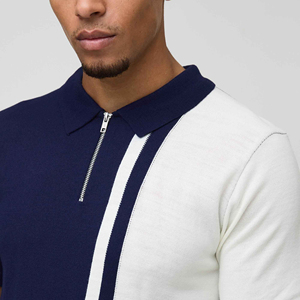 Polo informal liso de alta calidad al por mayor con logotipo personalizado para hombre, nuevo estilo, polos de moda veraniegos para hombre - Product Image 2