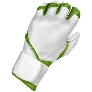 Guantes de béisbol de alta calidad 2026 Color y diseño personalizados con logotipo Guantes de bateo de béisbol de agarre completo de cuero de buena calidad - Product Image 3