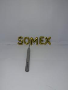 แหนบต่อขนตาทำจากสเตนเลสแหนบปลายแหลมแบบปรับแต่งโลโก้ได้ตามต้องการ - Product Image 3