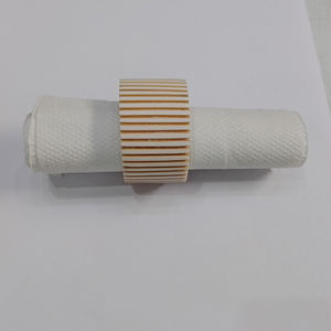 Ensemble de ronds à serviette en résine multicolore de la meilleure conception Vaisselle multiforme pour la maison et le restaurant Cuisine Nouveau style de vaisselle - Product Image 2