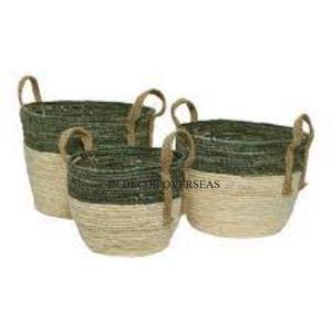 Recién llegado, la mejor calidad, hecha de ratán, 4 compartimentos, forma redonda, cesta de almacenamiento para alimentos y bebidas de fabricante indio - Product Image 5