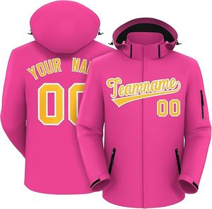 Chaqueta Softshell para hombre hecha a medida de alta calidad, tela de lona con cuello levantado, forro polar, etiquetas con logotipo, opciones de personalización - Product Image 5