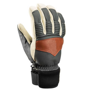 Guantes térmicos de Ciclismo de cuero personalizados para hombre 2025, longitud de ópera de alta calidad, deportes de invierno, impermeables, estilo liso - Product Image 2
