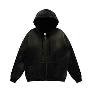 Sweat-shirts en polaire personnalisés de qualité supérieure, écologiques, à motif uni, lourds, pour l'hiver, parfaits pour les hommes, conception OEM - Product Image 4