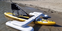 Le stabilisateur de kayak gonflable durable aide les débutants avec le bateau gonflable de kayak et de paddleboard