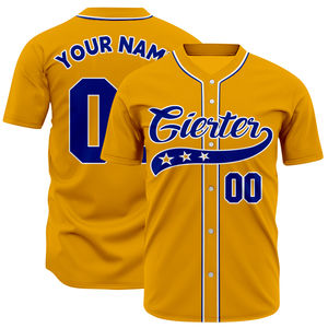 Pack d'uniformes de baseball d'équipe personnalisables - Ensemble maillot et pantalon à col en V imprimé par transfert thermique, durable, respirant, 100 % polyester, haute qualité - Product Image 2