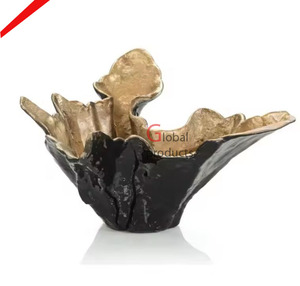 ชามโลหะรูปทรงพิเศษชามช็อคโกแลตชามเสิร์ฟผลไม้ตกแต่งด้วยมือ - Product Image 1