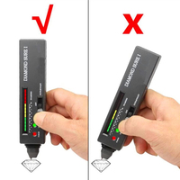 DIAMOND SURE I-Jewelry Gem Selector Test Outil de stylo de haute précision Testeur de diamant LED professionnel