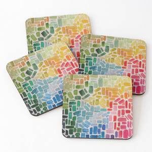 ถาดรองแก้วโมเสกดีไซน์ใหม่ล่าสุดปรับขนาดได้ - Product Image 1