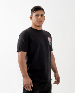 OEM logotipo personalizado de alta calidad 140GSM 65% poliéster 35% algodón de gran tamaño gimnasio camiseta para hombres - Product Image 5