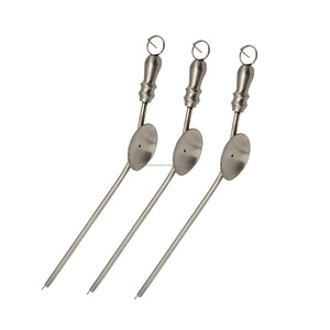 Tubo de Succión Manual de Acero Inoxidable Baron, Instrumento Quirúrgico WPS-BST-01 Clase II ISO13485 para Microcirugía ORL y Cirugía General - Product Image 1