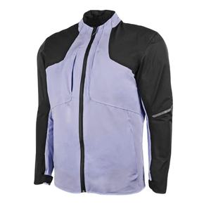 เสื้อแจ็คเก็ตมอเตอร์ไซค์แบบซอฟต์เชลล์สำหรับผู้ชาย ระบายอากาศได้ดี กันลม น้ำหนักเบา แต่งแถบสะท้อนแสง ปรับขนาดได้อย่างปลอดภัย รุ่น Stand 2026 - Product Image 1