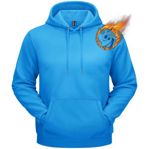 Sudadera con capucha de bloque de color de dos tonos 100% algodón 350 GSM Impresión y bordado totalmente personalizados Bajo MOQ Etiquetado personalizado y fabricación OEM - Product Image 3