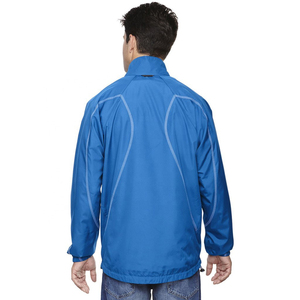 Chaqueta Softshell de deporte al aire libre de estilo superior para hombre con malla transpirable de secado rápido a prueba de viento para campamento de invierno senderismo logotipo personalizable - Product Image 3