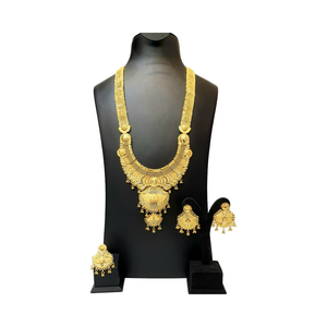 Conjunto de colgante elegante chapado en oro de 24 quilates, circonita de cobre de alta calidad, estilo clásico para boda, fiesta, compromiso, Idea de regalo perfecta - Product Image 1