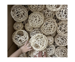 Bola de ratán hecha a mano ecológica decorativa-Artesanía Premium de Vietnam para exportar en grandes cantidades con buen presupuesto - Product Image 2