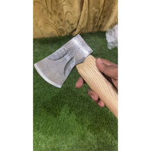 Tomahawk Burraq Personalizado de 19.5 Pulgadas, Acero al Carbono, Mango de Palisandro, Funda de Cuero, Regalo para Papá, Hecho a Mano, para Campamento y Actividades al Aire Libre - Product Image 2