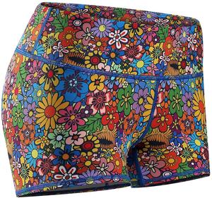 Pantalones Cortos de Yoga para Mujer, Cintura Media, Transpirables, Ecológicos, Sublimados, Ajustados, de Nailon 100%, Nuevo Modelo - Product Image 4