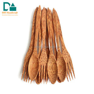 100% Natural Customized Logo Polished Coconut Shell Bowl And Coconut Spoon Coconut Shell Bowl - Product Image 6