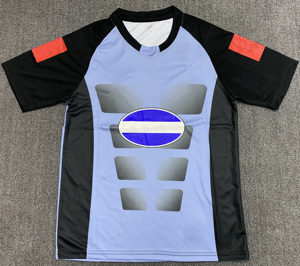 Camiseta de fútbol unisex al por mayor personalizada 100% poliéster sublimación impresa servicio OEM corte automatizado - Product Image 1