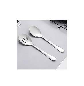Premium Stainless Steel Spoons Dinner Serve <b>Used</b> 100% High Quality Stainless Steel Serve Spoon Best Selling <b>Sale</b> - Product Image 4