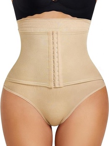 Seamless Control Body Shaper Thin Body Shaping Shapewear Adjustable High Waist Slimming <b>Panties</b> Corset Bodysuit Type - Product Image 2