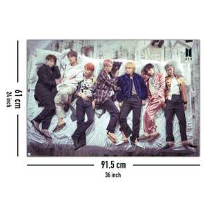 Affiche murale moderne pour BTS, idéale pour la décoration de chambre - Product Image 5