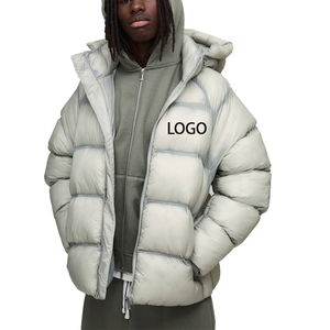 Chaqueta Plegable Compacta para Hombre, Personalizable con Marca, OEM, Capucha Desmontable, Resistente al Agua - Product Image 1