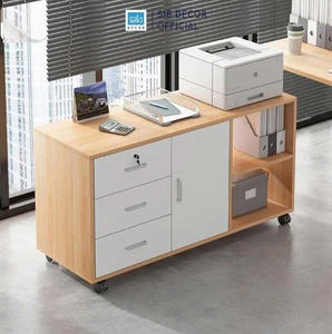 Diseño de archivador de madera minimalista moderno - Product Image 1