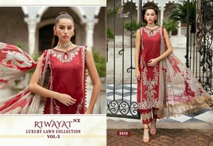 Dernière collection de coton lourd Karachi avec coton pur Mal Mal lourd Salwar pour femmes Inde et Pakistan - Product Image 4